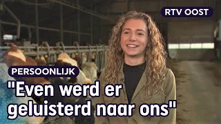 Anna (16) werd op het Malieveld toegejuicht door duizenden boeren | RTV Oost