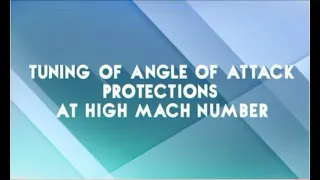 Airbus A320 Tuning of AOA Protections at High Mach Number