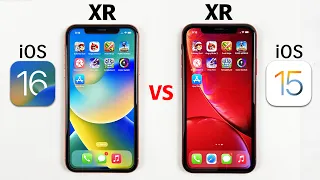 iOS 16 vs iOS 15 SPEED TEST - iPhone XR iOS 16 vs iPhone XR iOS 15 SPEED TEST | Should You Update?