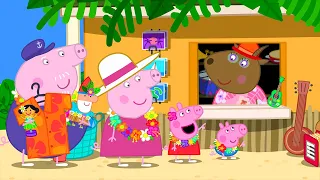 The Tropical Day Trip 🌴 Best of Peppa Pig 🐷 Cartoons for Children