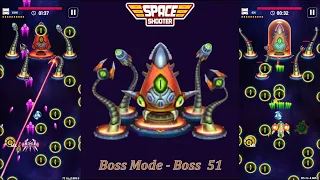 Galaxy Attack: Space Shooter | Boss Mode | New Boss 51 Boss Review | By Apache Gamers