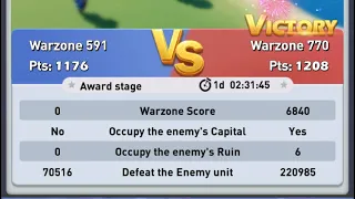 TOP WAR 770 VS 591 SVS