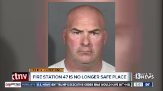 Las Vegas fire station no longer listed as a safe place after captain's arrest