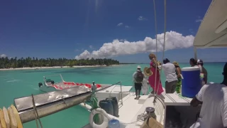 Sailboat party to Saona Island