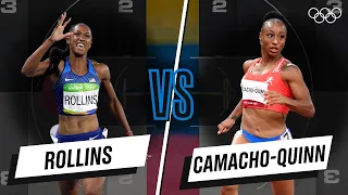 Brianna Rollins 🆚 Jasmine Camacho-Quinn - Hurdles | Head-to-head