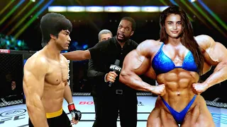 PS5 | Bruce Lee vs. Super Beauty Huge (EA Sports UFC 4)