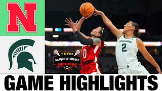 Nebraska vs Michigan State Highlights | NCAA Women's Basketball | 2024 College Basketball