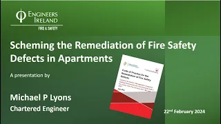 Scheming the Remediation of Fire Safety Defects in Apartments