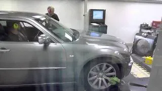 Chrysler 300c CRD Diesel Dyno testing 314bhp