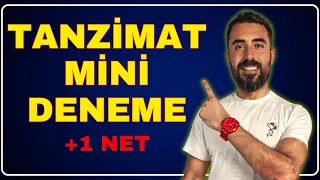 MİNİ DENEME 3: TANZİMAT EDEBİYATI SORU ÇÖZÜMÜ / ÖSYM'DE +NET GETİRİR / AYT EDEBİYAT 2024