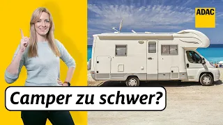 Camper überladen? Diese Strafen drohen & so vermeidest du sie! | ADAC | Recht? Logisch!