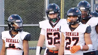 DeKalb football opens conference play with a huge win over Metea Valley