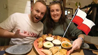 OMG We Love Polish Food! Pierogi, Barszcz & Żurek Taste Test!