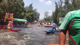 Terremoto México DF desde xochimilco CDMX. 19 sept 2017