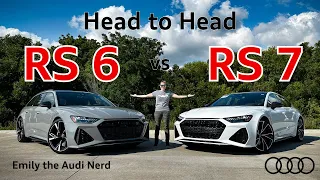 Audi RS6 Avant vs Audi RS7 Sportback: Head to Head