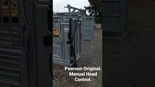 Pearson Original. Manual Head Control. Cattle Working Equipment.