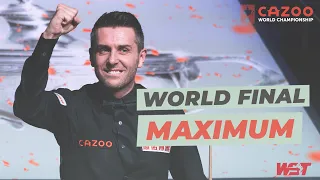 MAXIMUM BREAK IN THE FINAL! 🤯 | Mark Selby 147 | 2023 Cazoo World Championship Final