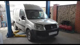 Чуть не потеряли двигатель на ходу на FIAT Doblo Cargo 1,3 Multijet  Фиат Добло 2008