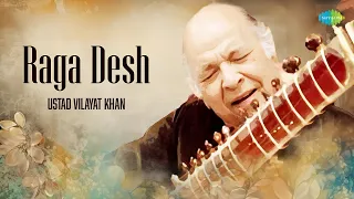 Raga Desh | Ustad Vilayat Khan | Peaceful Sitar music | Indian Classical Instrumental Music