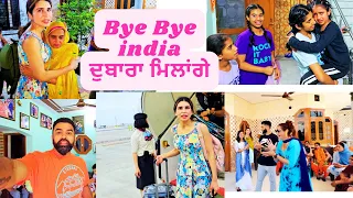 Challe Asi Wapas AMERICA ,Mr Mrs Dhesi Punjab to USA #vlog