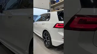 Is THIS the World’s LOUDEST MK8 Golf R? 😱🔊 #loud #modified #shorts