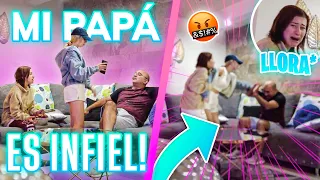 MI PAPA TIENE OTRA FAMILIA?😨 | Hermanas JM