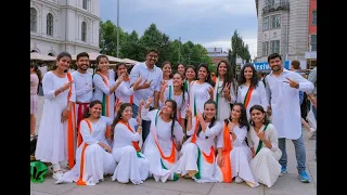 India's Independence Day Flash mob 2022, Oslo, Norway