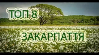 ТОП 8 Куточків  Закарпаття які варто відвідати. 2018.