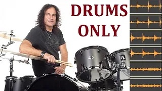 Dio - Holy Diver - drums only. Isolated drum track.