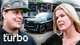 Bill surpreende a esposa ao remodelar a Escalade dela | Texas Metal | Discovery Turbo Brasil