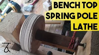 Benchtop Spring Pole Lathe - Revisited - Traditional Woodworking