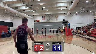 Woodcreek vs Jesuit Boys Volleyball 5/21/22 Set 1