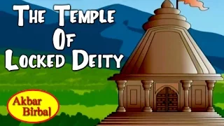 Akbar Birbal Tales In English | The Temple Of Locked Deity | English Animated Stories For Kids