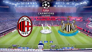 Милан - Ньюкасл Обзор матча 19.09.2023. Лига чемпионов.