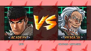 Mugen Academy V2  RYU VS SILVER RAYLEIGH