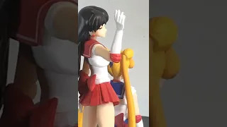 Sailor moon gets slapped  #stopmotion #trending #anime #funny #animation #sailormoon #comedy