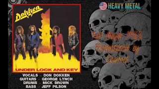 Dokken - Under Lock and Key 1985 full album remastered by channel HQ