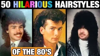 50 HILARIOUS ⭐ HAIRSTYLES OF THE 80s 😂