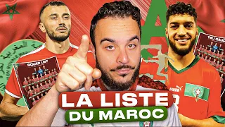 SAISS ET SAIBARI DE RETOUR ! HARIT ET SABIRI ABSENTS ! (La liste du Maroc de Regragui)