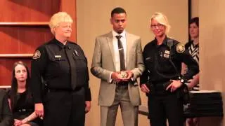 First Somali-American police officer in Oregon sworn in