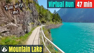 The Magic of Mountain Lakes 🇨🇭 Switzerland Wonderland | Virtual Run #98