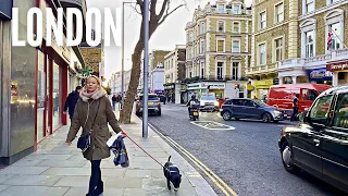 Expensive London Walking Tour | Kensington to Chelsea Rich Neighbourhood | London Walk 4K