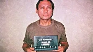 Ex-strongman Noriega back in Panama, behind bars