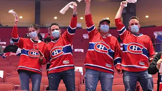 Bell Centre erupts singing O Canada