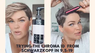 Trying the chroma id from Schwarzkopf |SALIRASA