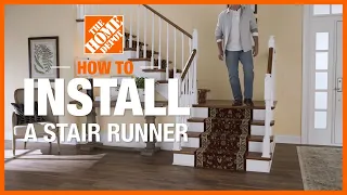 How-To Stair Runner | The Home Depot