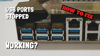 USB Ports NOT WORKING? Let's Fix Them!