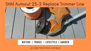 How to re-string a Stihl FSA 90 R trimmer line