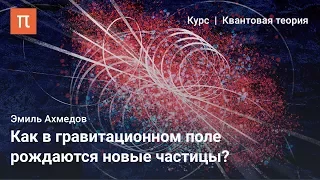 Рождение частиц в сильных полях — Эмиль Ахмедов