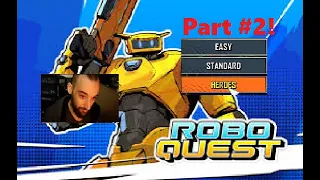 Roboquest - Gameplay + Commentary. Hardest difficulty! (part 2) - Now with double the action!